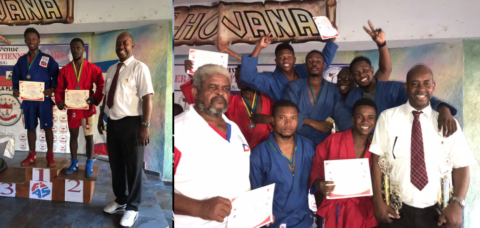 Triomphe des samboïstes de Grande Rivière du Nord au championnat national de Sambo 2023
